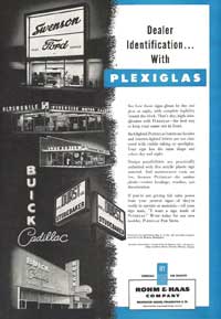 Studebaker plexiglass ad